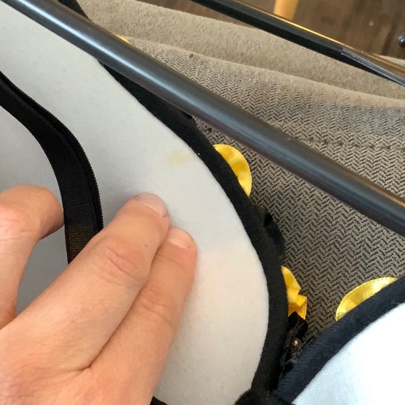 Beaded Fancy Yellow & Black Underwire Top - Picture 6 of 8